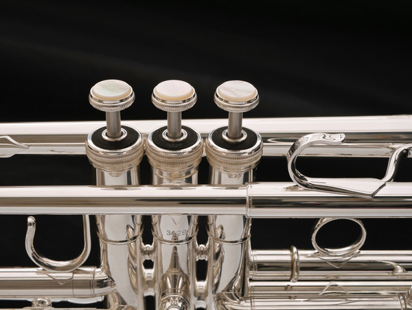 Shires Model 401 C Trumpet in Silver Plate