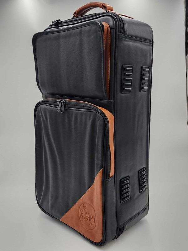 Gard Elite Compact Triple Trumpet Bag in Leather