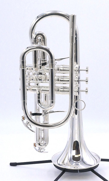 Brasspire Unicorn Cornet with Dual Triggers:  A great 1st  brass band cornet or solo instrument