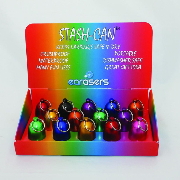 Earasers Ear Plug Stash Cans