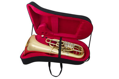John Packer JP379FF Sterling F Tuba in Gold Lacquer