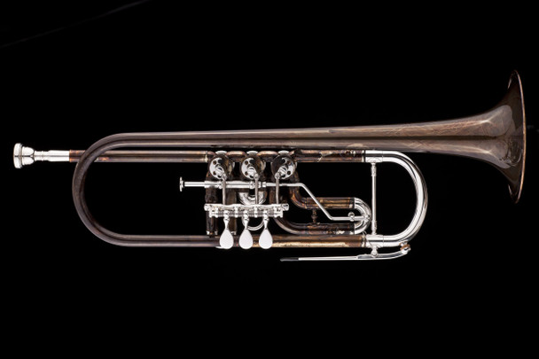 Schagerl Wien Rotary C Trumpet: Build Your Own! Schagerl Wien C