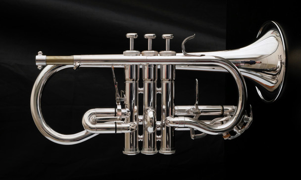 John Packer JP176S Eb Soprano Cornet in Silver Plate