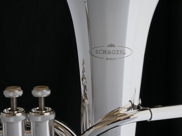 Schagerl 900 Baritone in silver plate! 