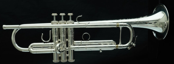 Shires  BLW  Trumpet in silver plate