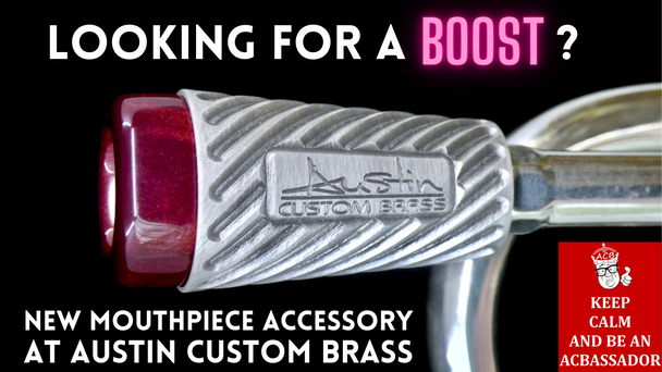 Back in stock!  KGU Booster Sleeve for ACB Standard Blank Mouthpieces!