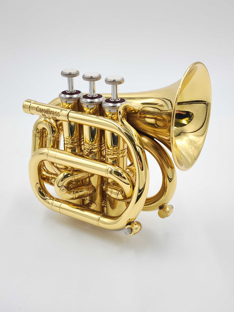 The Adorable Carolbrass Mini C Pocket Trumpet in Lacquer!