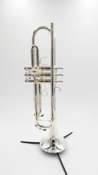 Brand New Schagerl 1961  B2N  Trumpet in silver plate:  Amazing! 