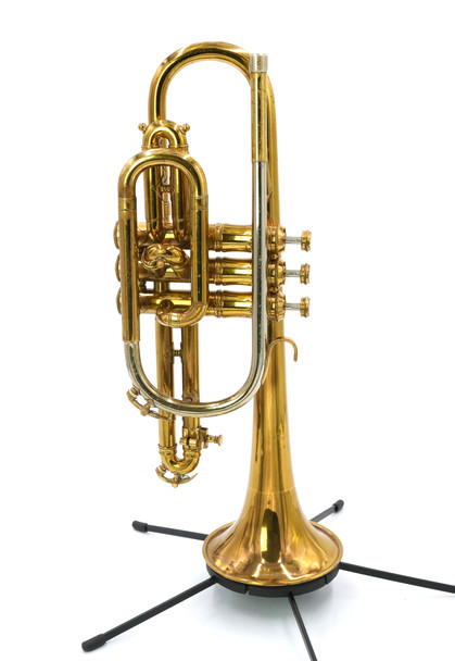 Vintage Holton Model 29 Cornet in Clear Lacquer