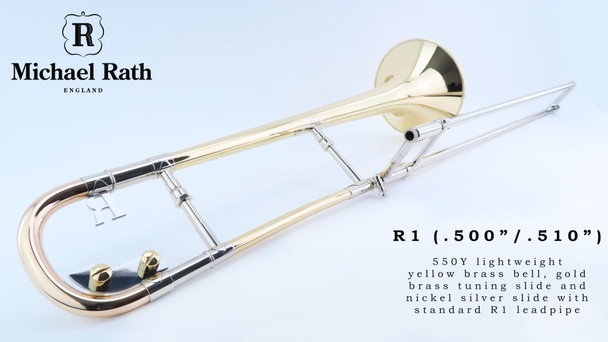 Rath R1 Custom Trombone Small/Dual Bore (.500"-.510"): Build Your Own