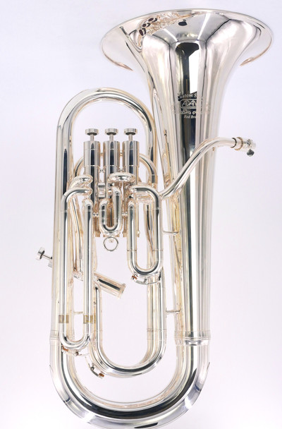 Adams E2-LT Selected Series Euphonium, Red Brass Bell Silver Plated