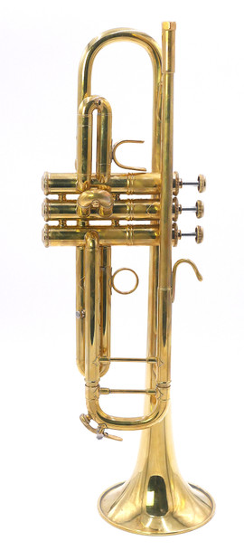 Pre-Owned Bach Stradivarius 37 Lightweight Trumpet In Raw Brass 