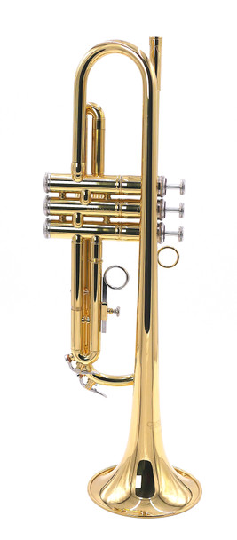 Carolbrass CTR-1000H-YSS-Bb-L-LH Left Handed Trumpet in Lacquer 