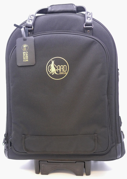 Super Triple Trumpet Wheelie Bag in Nylon w/ Leather Trim