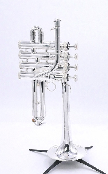 S.E. Shires Q9 Series Piccolo Trumpet in Silver Plate