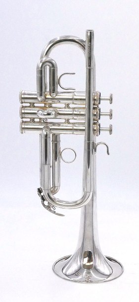 Pre-Owned Yamaha 6610s Eb/D Trumpet in Silver Plate 
