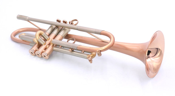 The Amazing AR Resonance Romantica Trumpet in Clear Lacquer fresh from ITG! 