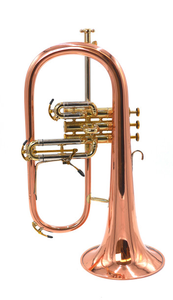 Pre-Owned Kanstul 1525 Flugelhorn in Clear Lacquer 