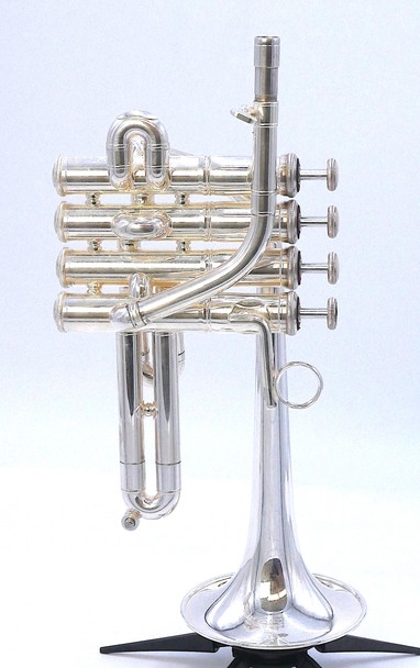 Pre-Owned Larson Piccolo Trumpet in Silver Plate 