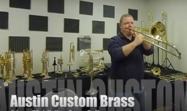 Our First Adams Trombone video with Dr. Chris White