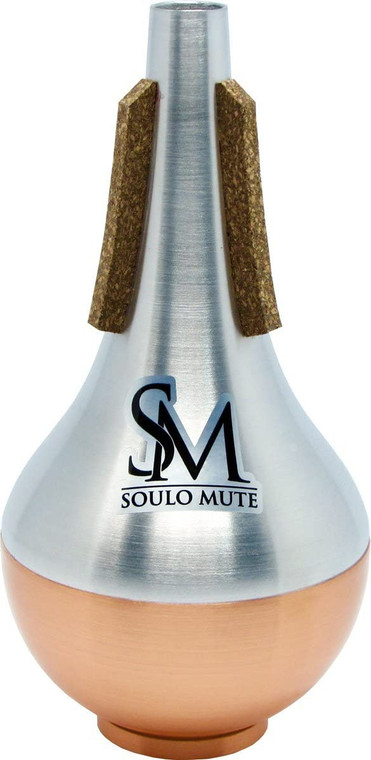 Soulo Trumpet Straight Mute with Copper Bottom