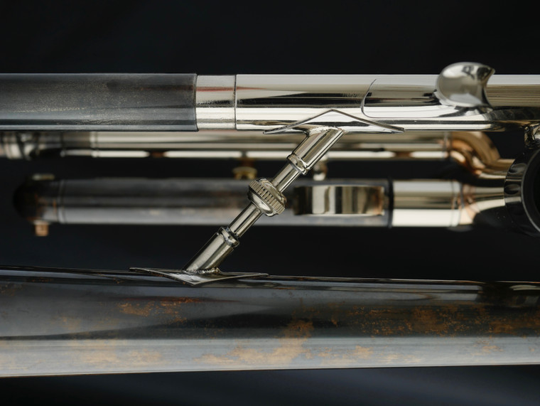 Anton Possegger Trumpet with MAW valves in vintage lacquer with