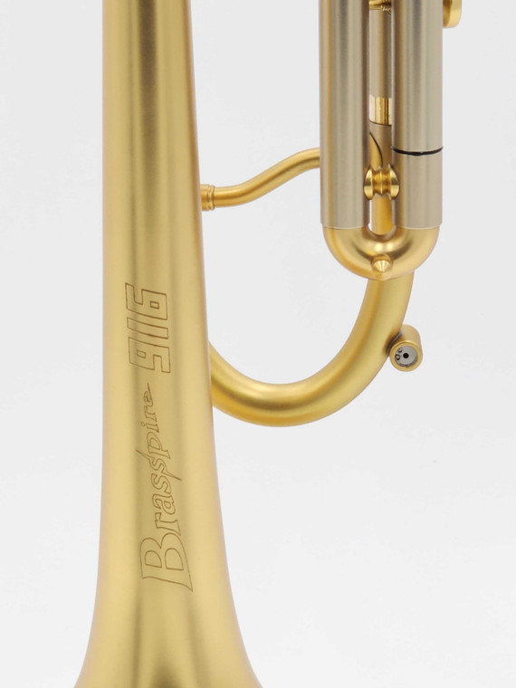 Brasspire 916 2B Trumpet (Heavy Weight Style,Professional Bb Trumpet)