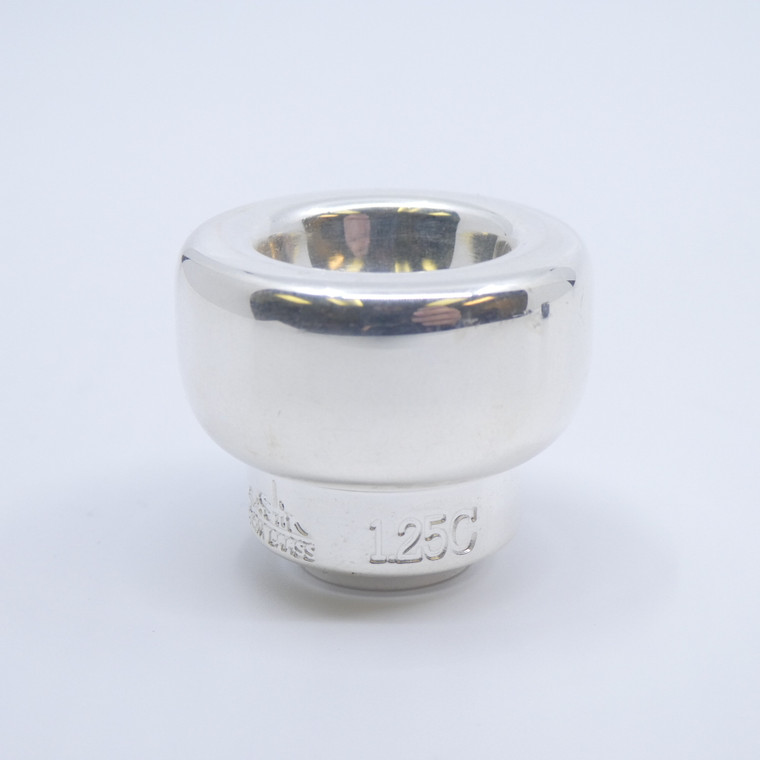 ACB Demo 1.25C Mouthpiece Top in Silver Plate! Lot 301
