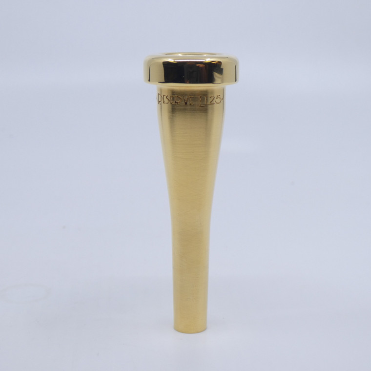ACB Blowout Sale! ACB Custom Reserve L1.25+ Trumpet Mouthpiece in Gold Plate! Lot 195