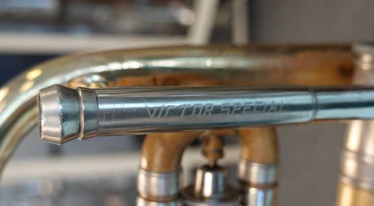 Super Cool  and RARE  Vintage 1942 Conn Victor Special 38A Cornet in Lacquer!