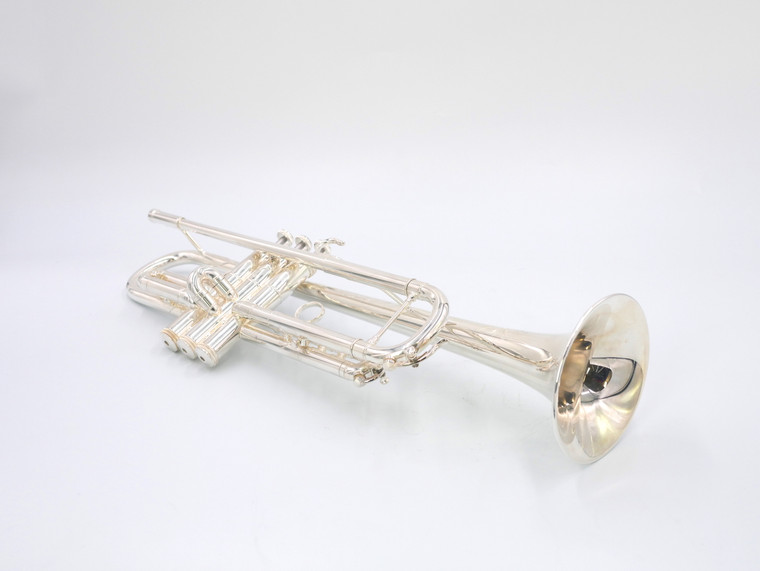Pre-Owned Shires Destino III Severinsen Model Trumpet in Silver Plate!