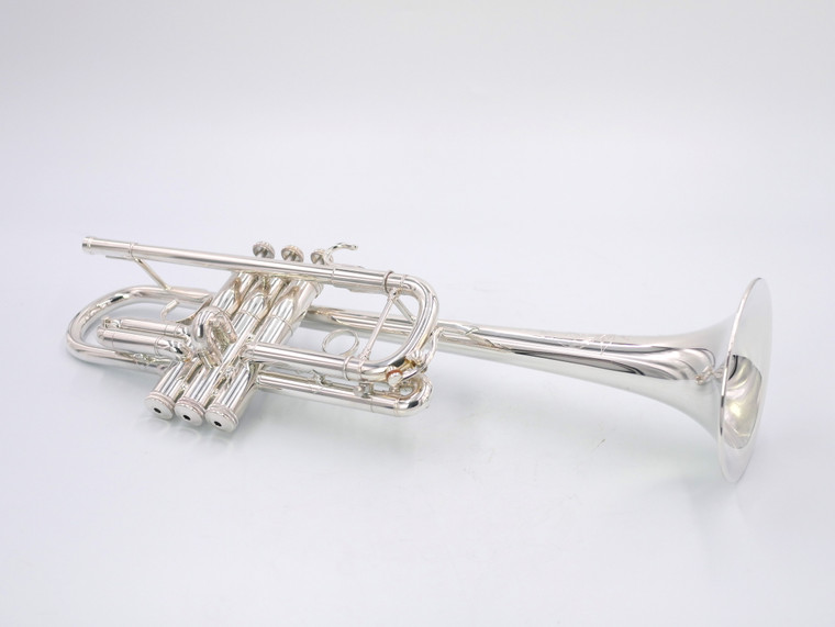 Show Demo S.E. Shires Q11RS Trumpet in Silver Plate!