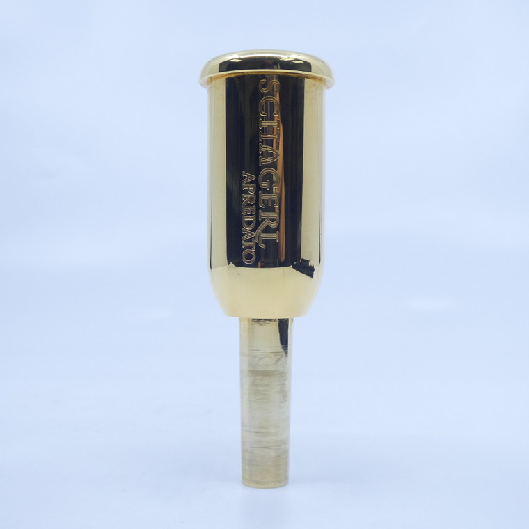 ACB Blowout Sale! ACB CB Trumpet Mouthpiece in Schagerl Apredato Blank and Gold Plate! Lot 369