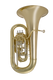John Packer JP377 Sterling EEb Tuba in Gold Lacquer!