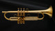 Adams A1v2 Selected Series trumpet full side view