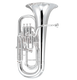 John Packer JP274S Compensating Euphonium in Silver Plate