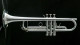 The absolutely wonderful Manchester Brass Custom RL-GB Professional Bb Trumpet in Silver Plate