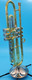Del Quadro Custom Built Trumpet in Raw Brass 