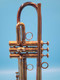 Pre-Owned Bach/Pilczuk/NTC Frankenhorn Trumpet in Raw Brass