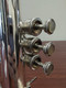 Vintage  Courtois  Flugelhorn in silver plate with recent cleaning/PVA