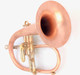 AR Resonance  Soave Flugehorn in satin raw brass with Bronze Bell