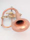AR Resonance  Soave Flugehorn in satin raw brass with Bronze Bell