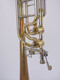 Pre-owned Shires Bass Trombone with unlacquered red brass bell