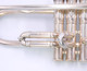 From The Brad Goode Collection: Keefer Trumpet in Silver Plate 