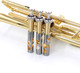 Carol Brass Tri-Key Professional  Trumpet:   Bb/G/F