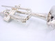 Yamaha YTR-850GS Trumpet in Silver Plate 