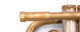 Wonderful  Pre-Owned Chicago Monette STC Eb Trumpet in Raw Brass