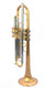Incredible  Carolbrass CTR-6280H-GSS-Bb-SL Trumpet in Satin Lacquer