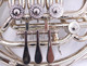 New and In Stock! Hans Hoyer HH6801NSA-1-0 Double French Horn in Nickel Silver 