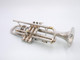  Vintage 1935 Conn 80A  Cornet in Silver Plate with Quick Change Tuning!